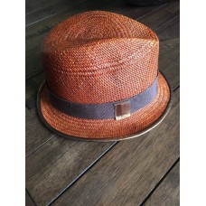 Cha Cha&apos;s House of I11 Repute Fedora brown/copper $175 SIZE 7  eb-21376268